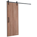 Modern Design Wood Veneer Sliding Barn Door MDF Shaker Door